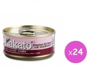 Kakato 牛肉慕丝罐头 70gx24pcs