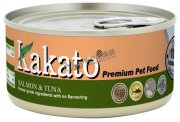 Kakato 三文魚、吞拿魚貓狗罐頭170g
