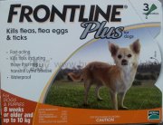 FrontlinePlus 犬用殺蝨滴(10kg以下)(灰橙)