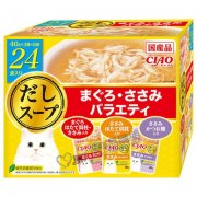CIAO湯包-雞肉金槍魚40g x24pcs(包含三種口味)