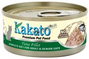 Kakato全營養吞拿魚成貓高齡主食罐70g