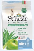 Schesir氣味控制消化無麩吞拿魚成犬糧490g(迷你及小型犬)
