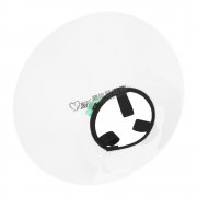 伊麗莎白圈-透明 22-26cm-M