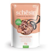 Schesir吞拿魚三文魚主食啫喱餐包85g