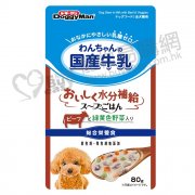 DoggyMan犬用牛肉青菜營養牛奶餐80g