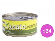 Kakato 吞拿魚貓狗罐頭70g x24pcs