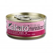 Kakato 吞拿魚蝦貓狗罐頭70g
