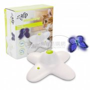 AllForPaws電動旋轉蝴蝶貓玩具25x25x8cm
