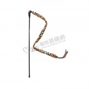 Pawise豹紋流蘇逗貓棒63cm (1條)