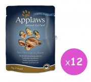 Applaws 吞拿魚海鯛魚貓湯包70g x12pcs