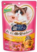 Unicharm香脆雞肉芝士貓小食60g
