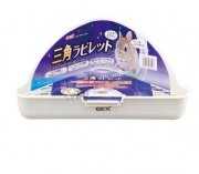 GEX三角兔子廁所35.5x20.3x16.5cm白