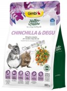 Gimbi無穀物高纖維他命龍貓混合糧800g