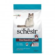Schesir魚肉絕育及體重控制貓糧1.5kg