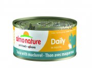 AlmoNature 吞拿魚鯖花魚貓罐頭70g