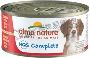 AlmoNature 雞肉燜牛肉狗主食罐頭156g