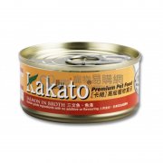 Kakato 三文魚魚湯貓狗罐頭70g