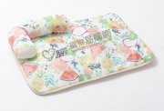 涼感水果L型寵物墊 粉色65x46cm