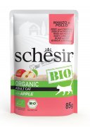 Schesir有機牛肉雞肉成貓主食餐包85g