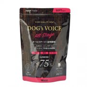 DOG'S VOICE雞肉鹿肉三文魚犬用健康餐400g