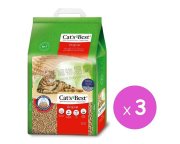 Cat's Best黏結吸臭木貓砂5.2kg x3pcs