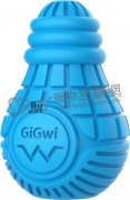GiGwi電燈膽漏食狗玩具S-藍色