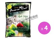 FussieCat高竇貓蘋果味礦物砂10L x4pcs