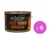 Schesir雞肉西班牙海鮮飯狗主食罐150g x6pcs